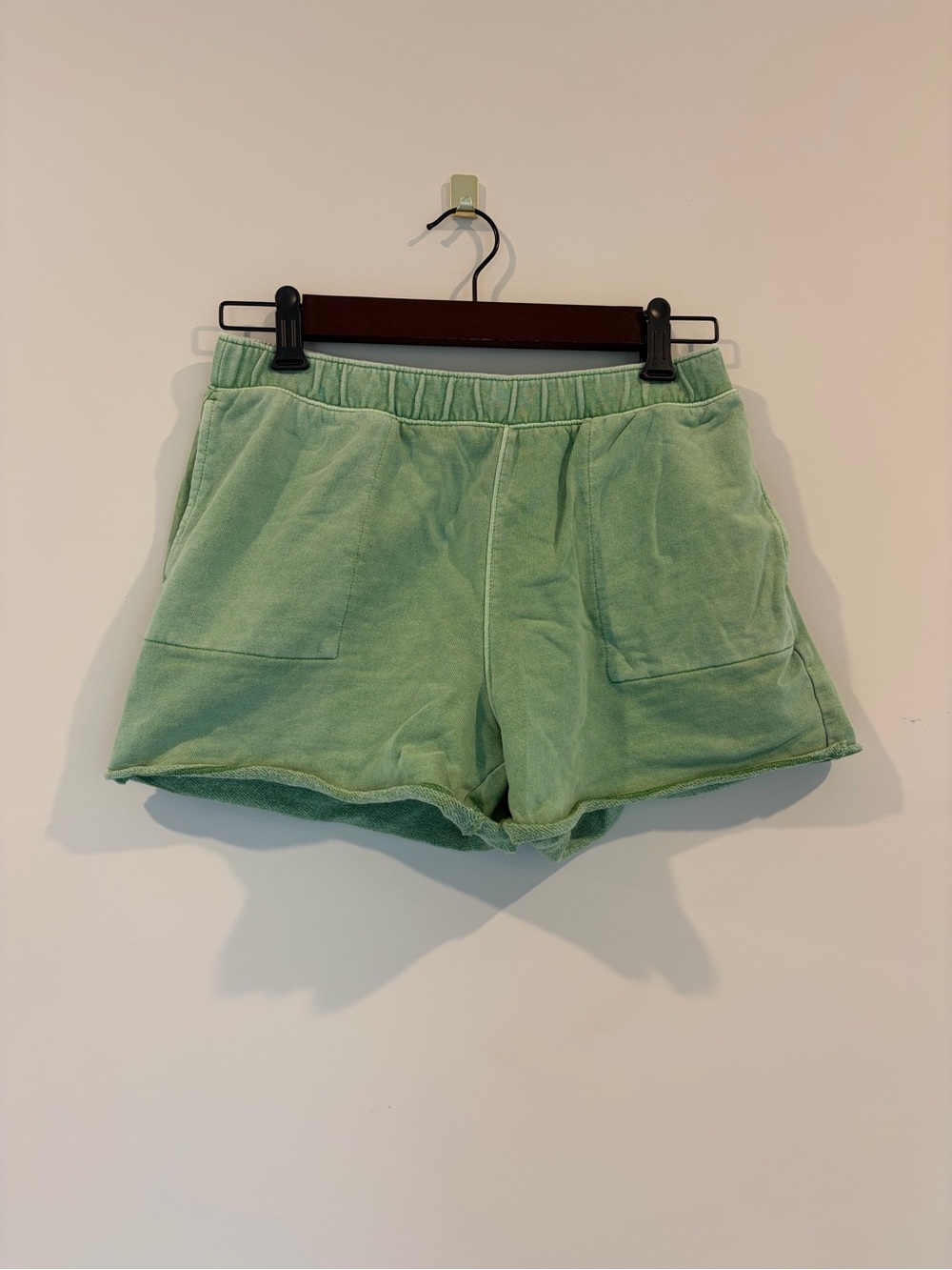Universal Thread Light Green Terry Athletic Shorts